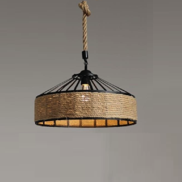 TTK115: Đèn chùm thả Cafe - KT: Ø400mm - Bóng đèn E27 x 1 bóng