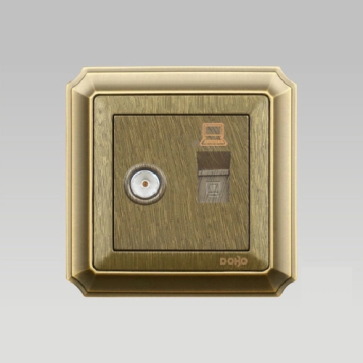 S70S-87020: Bộ ổ cắm TV + ổ cắm điện thoại