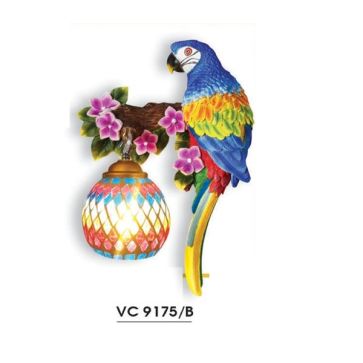 HF - VC  9175/B: Đèn gắn tường 1 bóng, hình chim két  - KT: L290mm x  H390mm - Đèn  E27 x 1 bóng