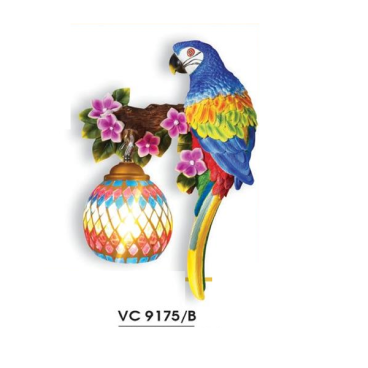 HF - VC  9175/B: Đèn gắn tường 1 bóng, hình chim két  - KT: L290mm x  H390mm - Đèn  E27 x 1 bóng