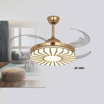 QT - 2804: Quạt trần đèn cánh xếp