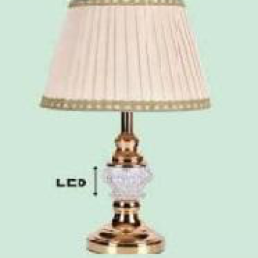 VE - ĐB 80763: Đèn bàn thân có đèn LED, KT: Ø300mm*H500mm