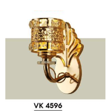 HF - VK 4596: Đèn gắn tường đơn - KT: L140mm x W190mm x  H250mm - Bóng đèn E27 x 1