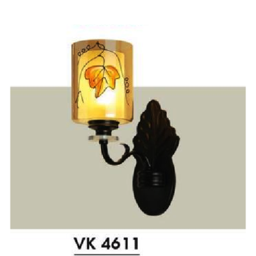 HF - VK 4611: Đèn gắn tường đơn - KT: L120mm x W220mm x H290mm - Bóng đèn E27 x 1