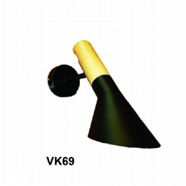 35 - VK69  Đèn gắn tường 1 bóng  - KT: Ø120mm x H290mm - Bóng đèn E27 x 1