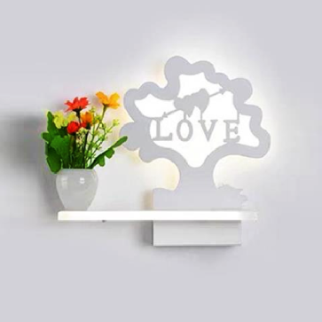 35 - VKT10B: Đèn gắn tường LED - KT: L260mm x H200mm - Đèn LED đổi 3 màu