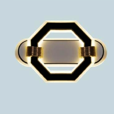 HF - VL 4571: Đèn gắn tường LED - KT: Ø260mm x H180mm - Đèn  LED 40W ánh sáng đổi 3 màu