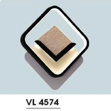 HF - VL  4574: Đèn gắn tường LED - KT: Ø270mm x H320mm - Đèn  LED 40W ánh sáng đổi 3 màu