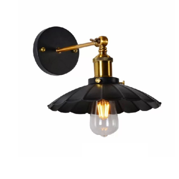 35 - VT02: Đèn gắn tường 1 bóng - KT: Ø300mm - Bóng đèn chân E27 x 1 bóng