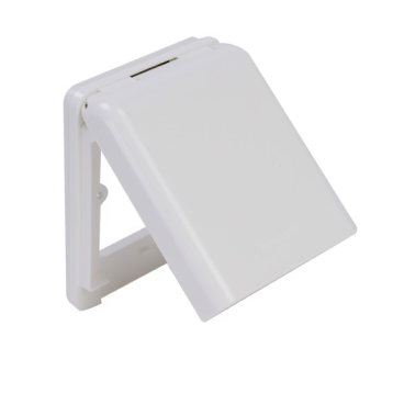 WBC8981SW: Mặt vuông có nắp che mưa - IP 43 chuẩn BS