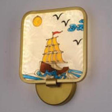 We- V. 1035/1: Vách LED  ÁS vàng - KT: L170*W40* H 170mm