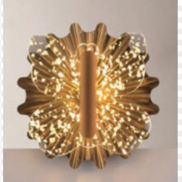 We- V. 1045/1: LED ÁS  vàng - KT: Ø230mm