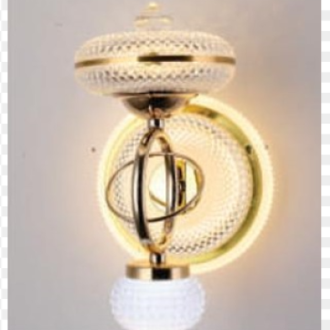 We-V1050/1: Vách LED đổi 3 màu - KT: Ø130*W170*H230mm