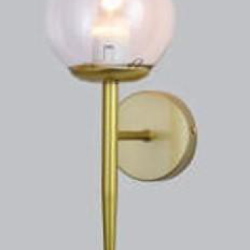 We-V.9591: Đèn vách thân xi vàng