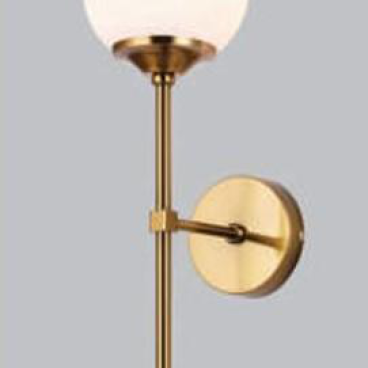 We-V.9595: Đèn vách thân xi vàng