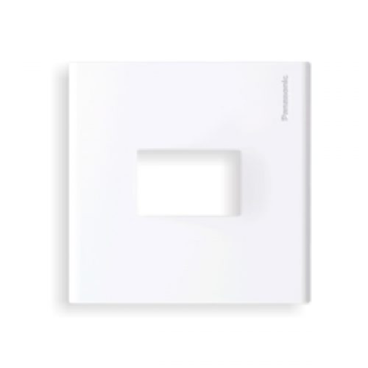 WEB7811SW: Mặt dùng cho 1 thiết bị - màu trắng