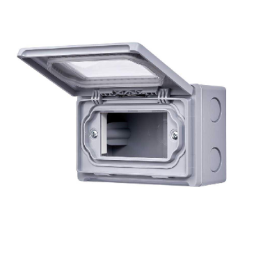 WEG8973LH‑VN: Hộp có nắp che mưa lắp nổi IP55 cho 3 thiết bị
