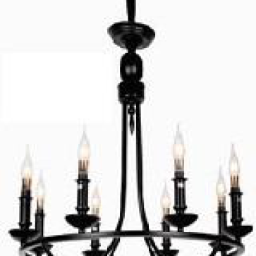 Well - C 8283/8: Đèn chùm 8 bóng, KT: Ø850mm*H570mm