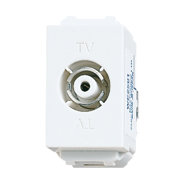 WEV2501SW: Ổ cắm abten TV 75 Ohm