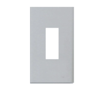 WEV7001MW: Mặt dùng cho CB 1 tép màu trắng ánh kim