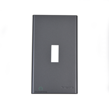 WEV7061MH - mặt dùng CB cóc (HB) - xám ánh kim