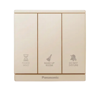 WMF984MYZ-VN: Bộ contac có đèn báo" Không làm phiền" - " Dọn phòng" - "Vui lòng đợi"